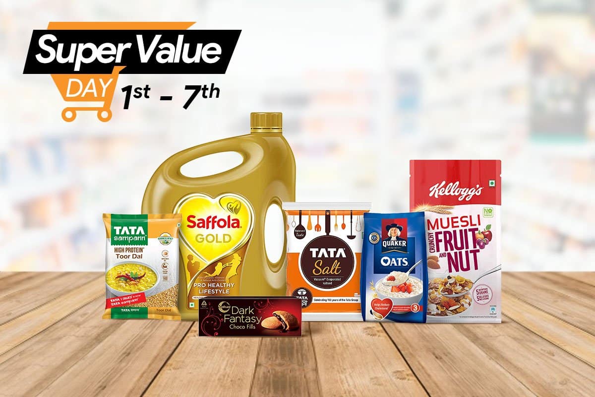 Amazon Super Value Days has started, up to 50% off on grocery items
