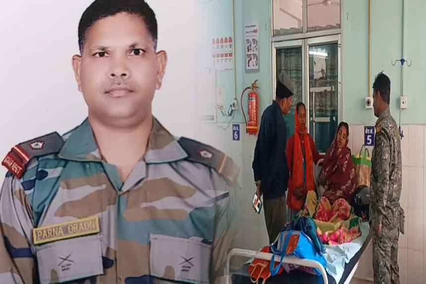 Army jawan killed in Gumla
