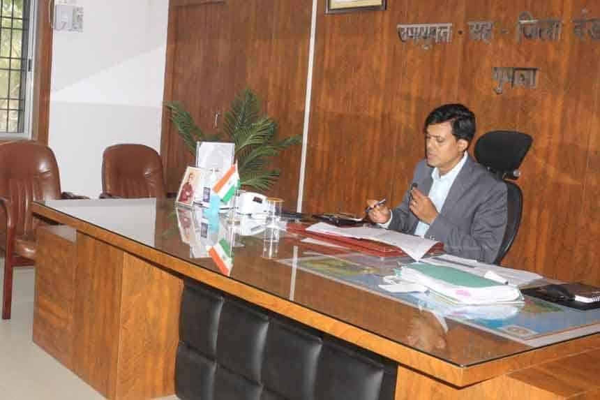 Gumla Deputy Commissioner Sushant Gaurav