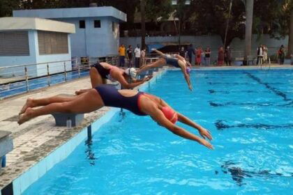 Olympic level swimming pool