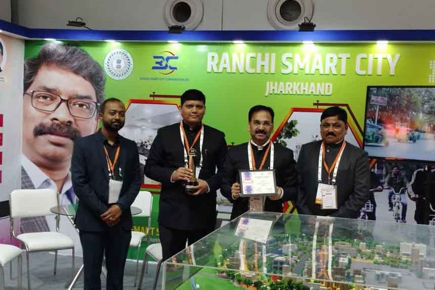 Ranchi becomes best performer in India Smart City Contest Award