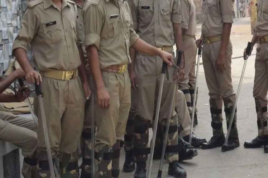 ranchi-home-guards-raised-voice-for-salary-and-allowances-equal-to-that-of-jharkhand-police-constable