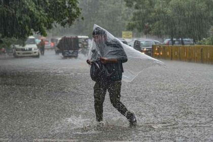 Jharkhand Monsoon mood is high , it is raining heavily