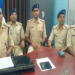 Patratu police arrested two Naxalites who had demanded extortion money from the owner of Savitri Fuel petrol pump.