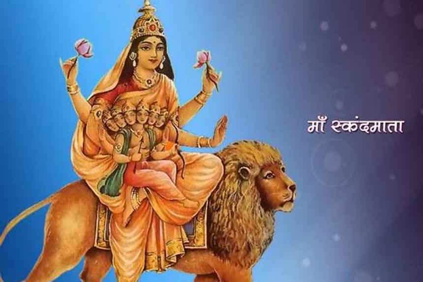fifth-day-of-navratri-skandamata-form-of-goddess-durga-is-being-worshiped-today