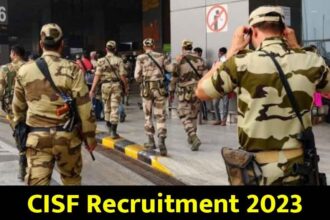 CISF has released huge job vacancy, 12th pass can also apply