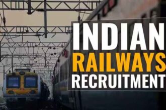 Railway Trainee Apprentice Recruitment on these posts in