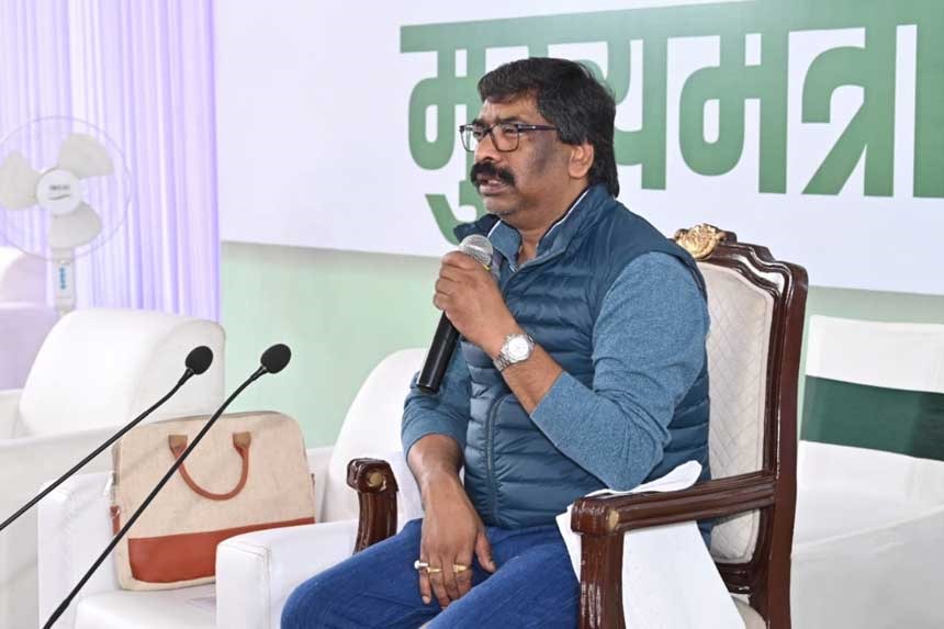 Ranchi Journalist dialogue program CM Hemant Said State government did not get support from center as per expectation,