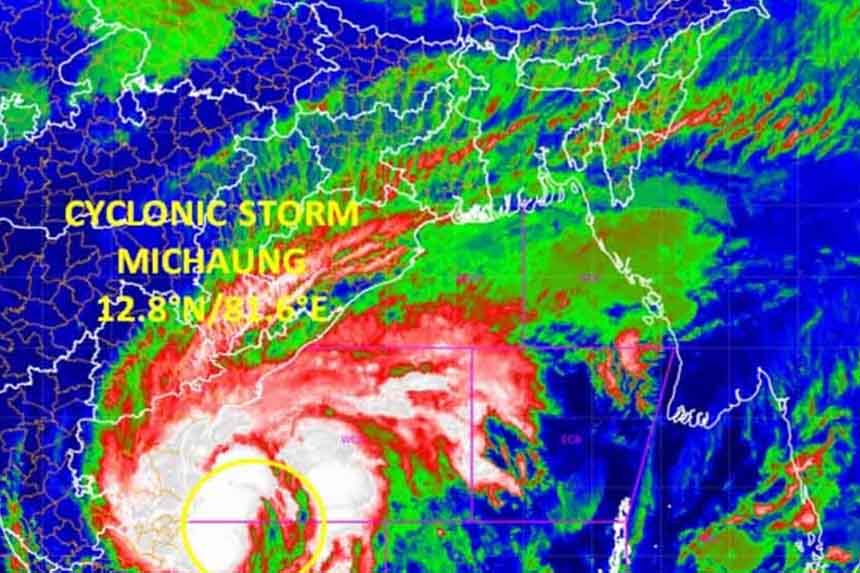 cyclone-michong-will-hit-the-shores-of-machilipatnam-tomorrow-orange-alert-issued
