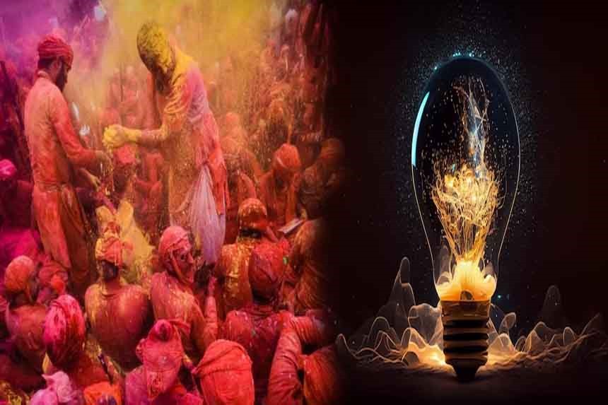 Electricity During Holi