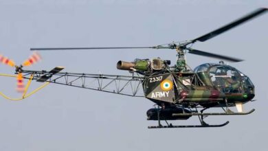Indian Army's Cheetah Helicopter