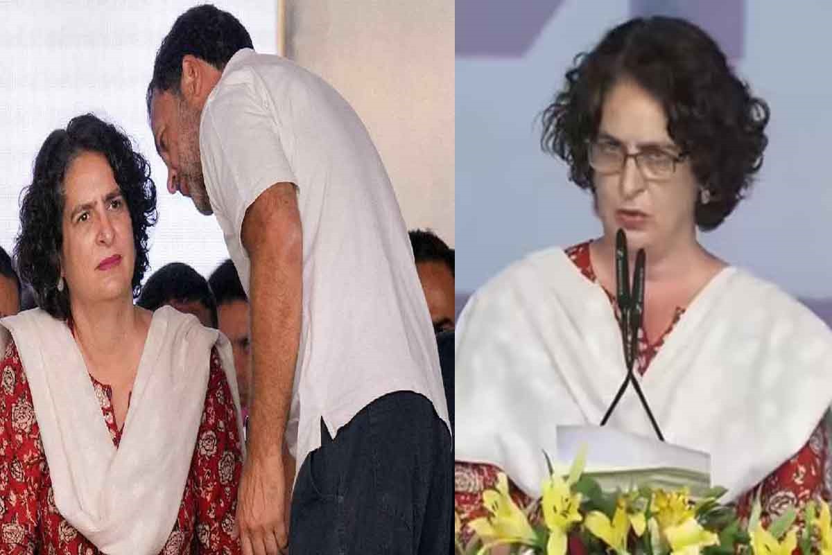 Priyanka Gandhi in Ramleela Maidan
