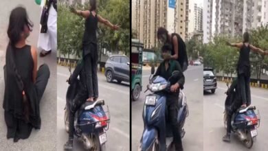 Viral Video of Girl Playing Holi