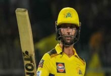 Devon Conway Out of TATA IPL 2024
