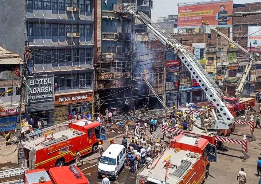 Fire Caught in Pal Hotel
