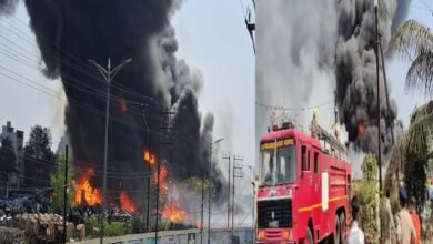 Fire in Electricity Department