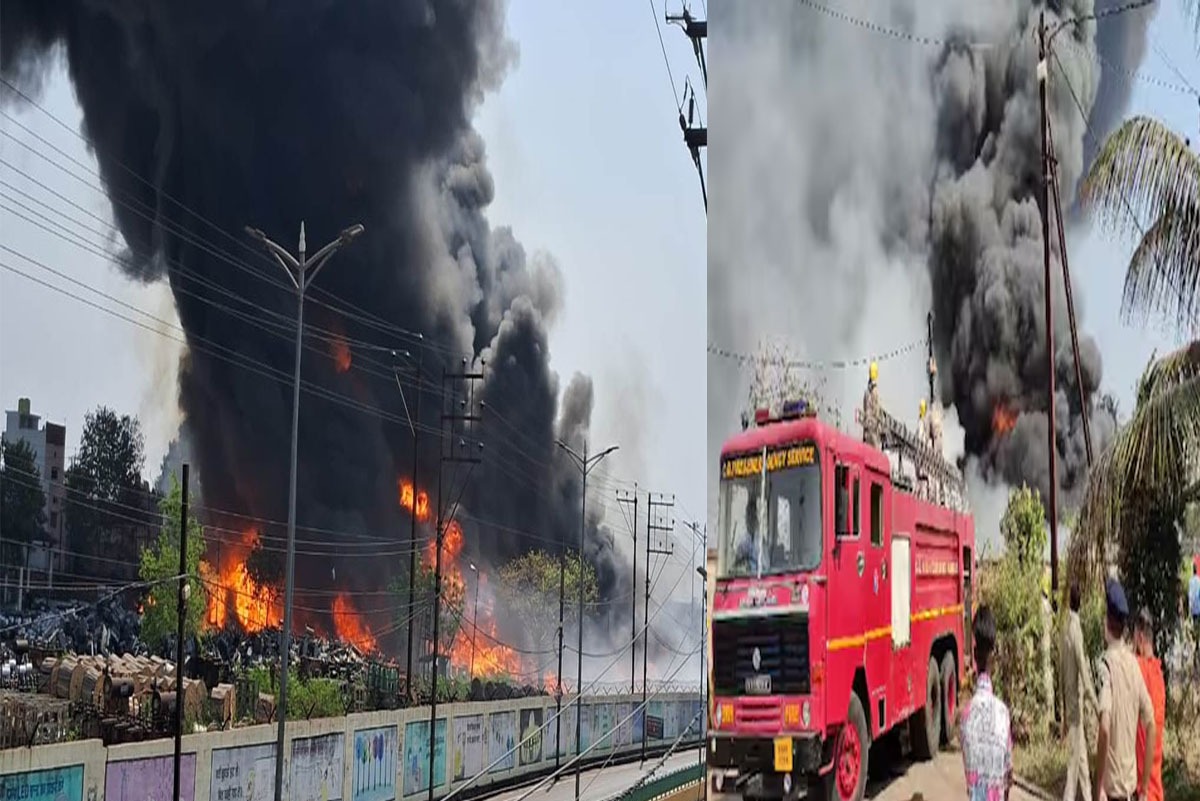 Fire in Electricity Department