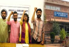 JNU Student Leaders in the Elections