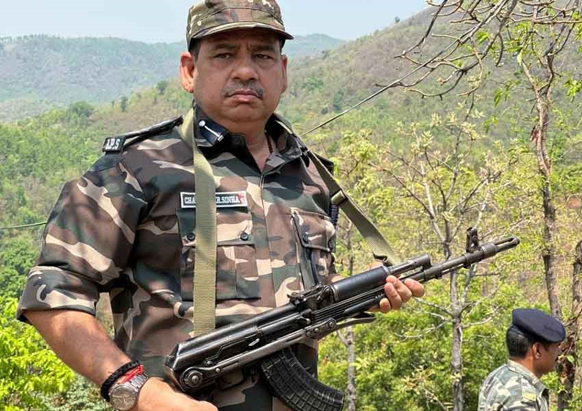 Ranchi SSP Inspected Naxal Affected Booth