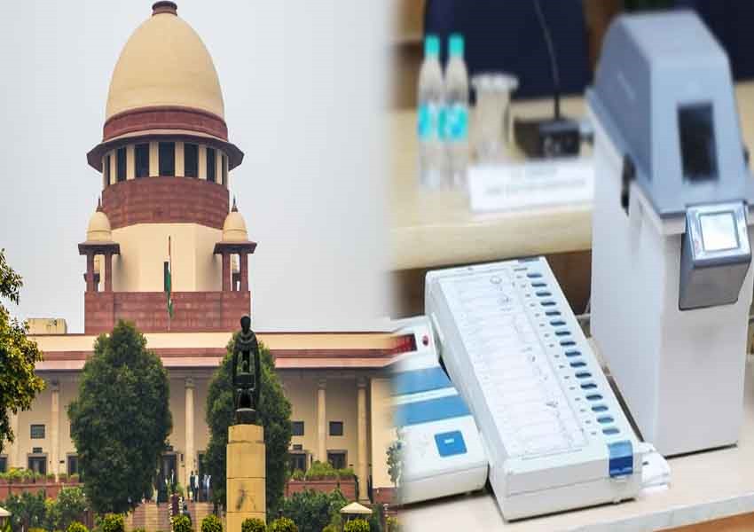 Supreme Court on VVPAT Verification