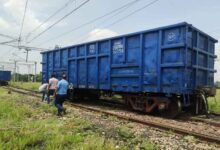 Goods Train Derailed in Darbhanga