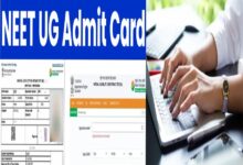 NEET UG Admit Card 2024 OUT