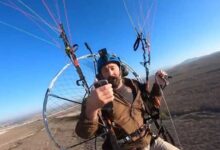 YouTuber Anthony Vella Texas fell from Paraglider