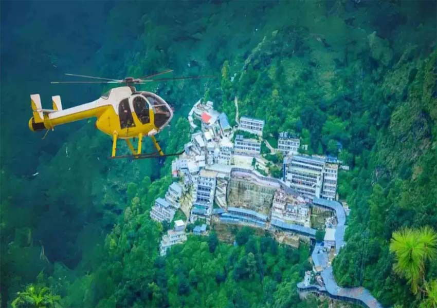 Helicopter Service for Vaishno Devi Devotees