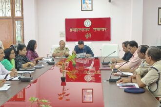 District Road Safety Committee meeting held in Khunti