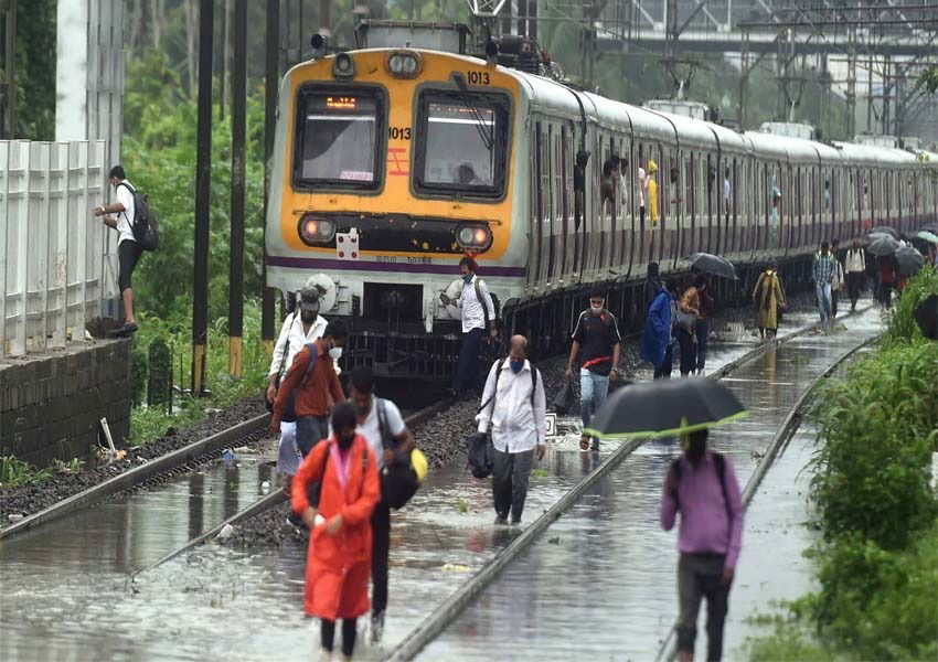 Train Services Affected due to Heavy Rain